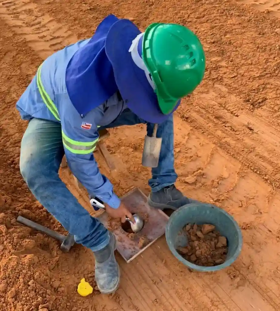 Field Density Test (Sand Cone Method) – Garland, TX